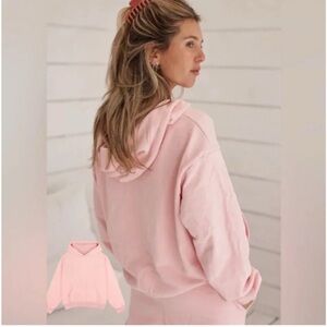 Parke pink hoodie